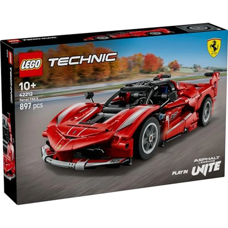 LEGO Technic 42212 Ferrari FXX K, 897-teiliges Modell mit KERS-Technologie, Maßstab 29 x 12 x 8 cm für ab 10 Jahre – Bild 3