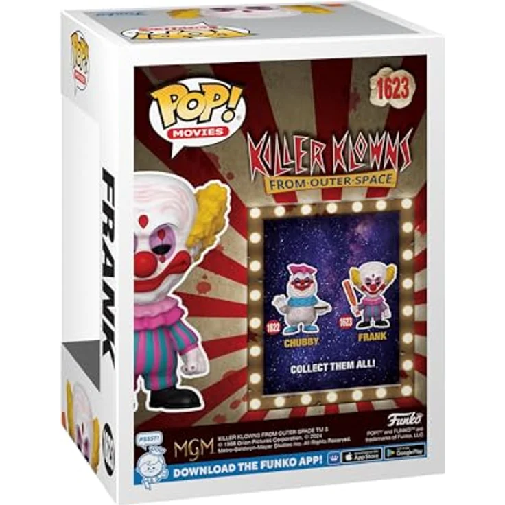 Funko Pop! Movies: KKOS - Frank - Vinyl-Sammelfigur, 9,5 cm - Ideales Geschenk für Killer Klowns from Outer Space Fans – Bild 3