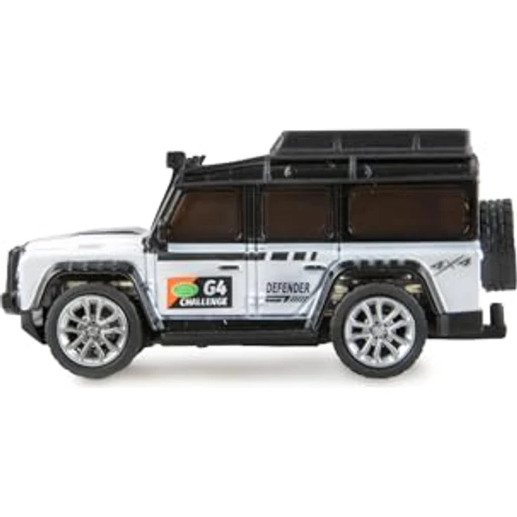 Amewi RC Geländewagen Die Cast ferngesteuert 1:64 RTR weiß, Metallkarosserie, 3 Geschwindigkeiten, bis zu 60 Minuten Fahrzeit – Bild 4