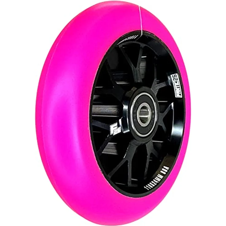 Fantic26 Stuntscooter Spy7 Stunt-Scooter Rolle 110mm Abec11 Schwarz/Pu Pink – Bild 3