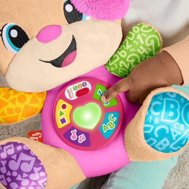 Fisher-Price® Kuscheltier Lernspaß Hundefreundin, Musikspielzeug mit Smart Stages, bunt – Bild 5