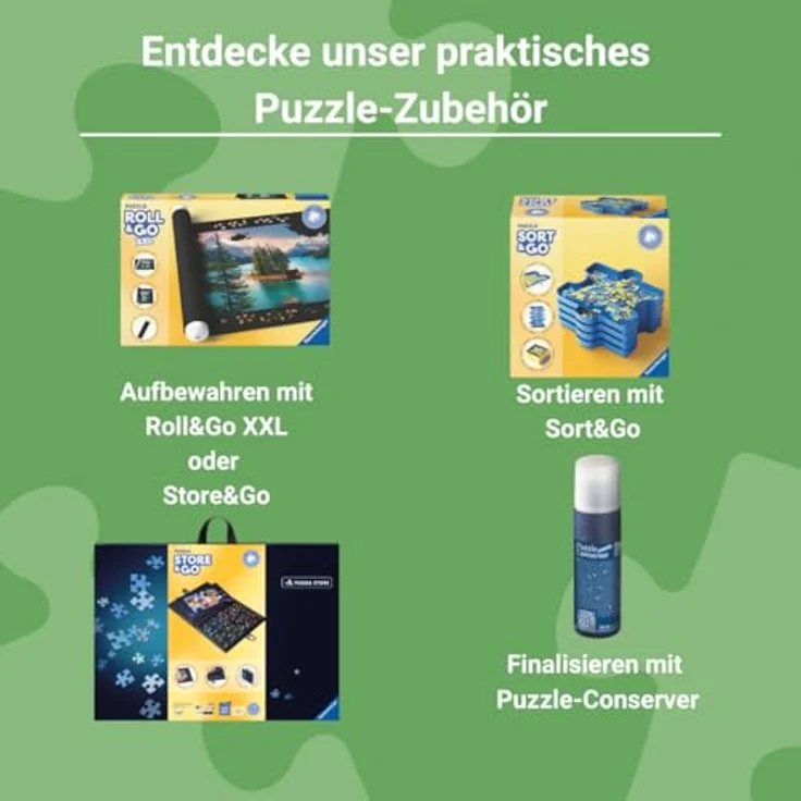 Ravensburger Puzzle Rahmen 17901 - Rahmen für Puzzle 500 Teile - Format 50 x 37 cm, schwarz - Perfekte DIY Wanddekoration – Bild 8
