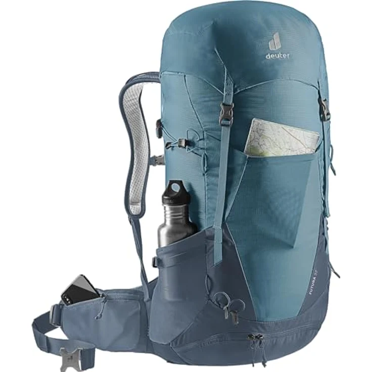 deuter Futura Wanderrucksack, ergonomisch mit Aircomfort Rückensystem und abgetrenntem Bodenfach, bluesign(R)-zertifiziert – Bild 5