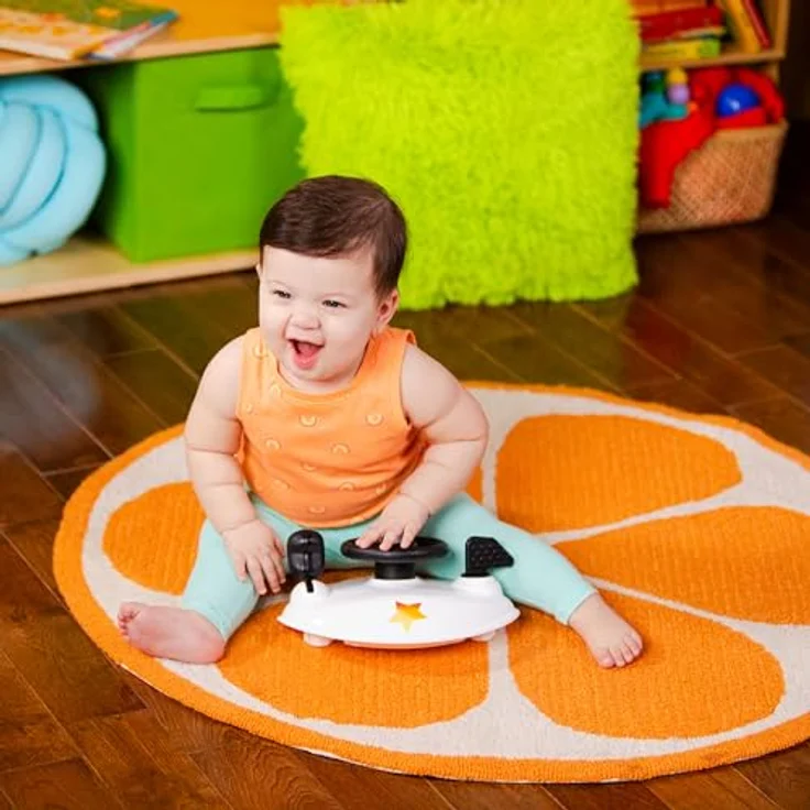 Bright Starts Lauflernhilfe Little Speedster™ 3-in-1 Car Walker – Rot Racer mit multisensorischem Spaß – Bild 10