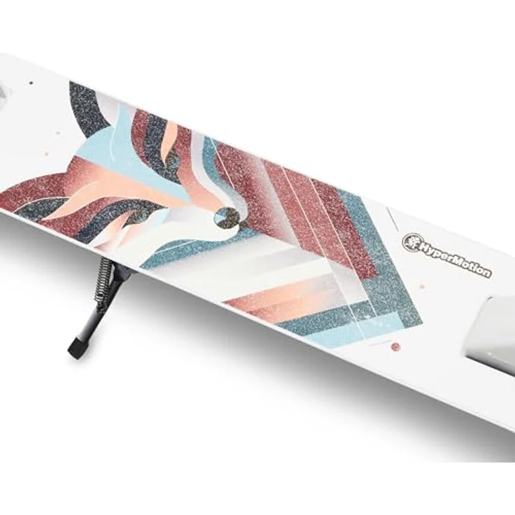 HyperMotion CITY SWIFT Winter Fox - Zweirädriger Roller für junge Erwachsene mit Stoßdämpfer - 100kg, hellgrau – Bild 4