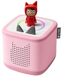 Tonies Toniebox 2 Starterset inkl. Kreativ-Tonie, WLAN-fähig, robust & interaktiv, rosa