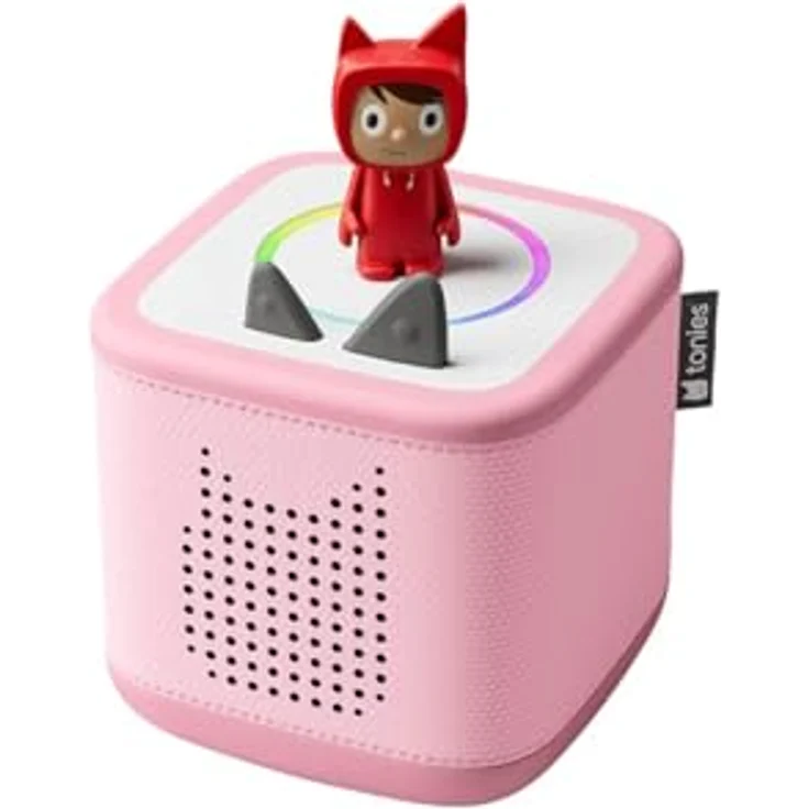 Tonies Toniebox 2 Starterset inkl. Kreativ-Tonie, WLAN-fähig, robust & interaktiv, rosa – Bild 1