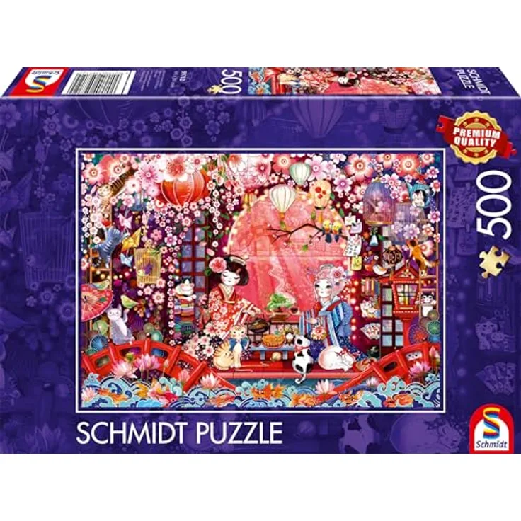 Schmidt Spiele 59712 Japanische Teezeremonie, 500 Teile Puzzle