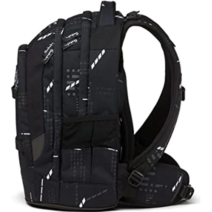 Satch Pack Schulrucksack Set 3tlg. mit Schlamperbox und Sportbeutel, 30 Liter Volumen, Ninja Matrix, aus 100% recycelten PET-Flaschen – Bild 4