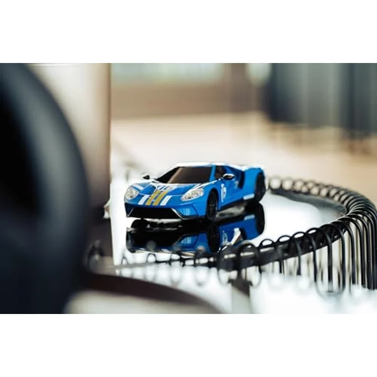 Carson 1:24 Ford GT 2.4GHz, Ferngesteuertes Auto mit LED-Beleuchtung und ca. 60 min Fahrzeit, Blau – Bild 5
