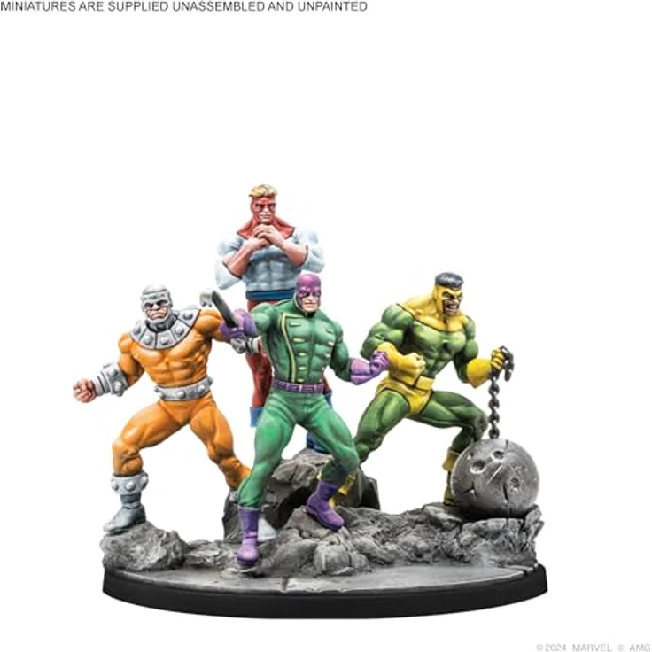 Atomic Mass Games Marvel: Crisis Protocol Abomination & The Wrecking Crew Character Pack (Spanisch) mit 2 Miniaturen und 6 Spielkarten für 2 Spieler, ab 14 Jahren – Bild 4