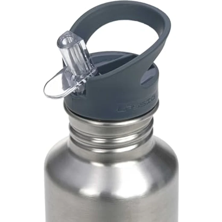 LÄSSIG Happy Prints Edelstahl Kinder Trinkflasche, 500 ml, BPA-frei, auslaufsicher – Bild 2