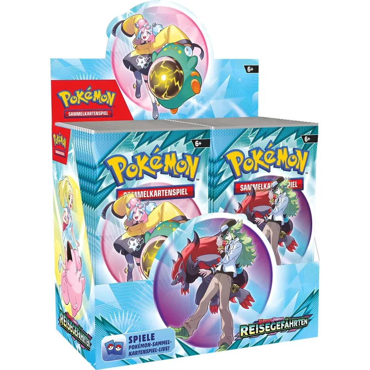 The Pokemon Company Pokémon Reisegefährten Booster Display Deutsch, Sammelkarten, 1 St.