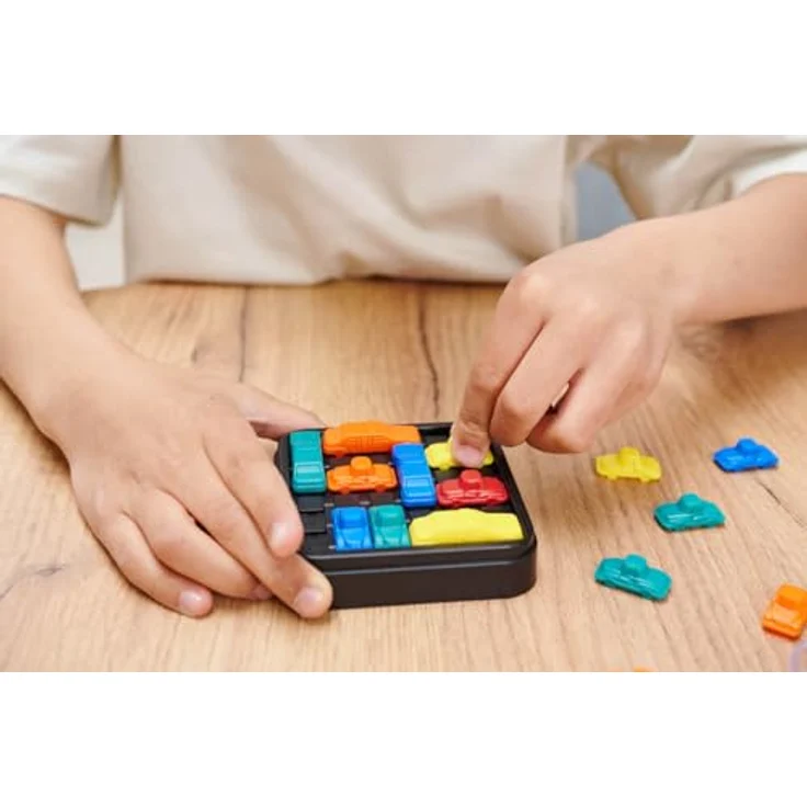 Noris IQ Traffic 606134745, Logikspiel zum Puzzle-Lösen mit kompaktem Format für Reisen, ab 6 Jahren – Bild 3