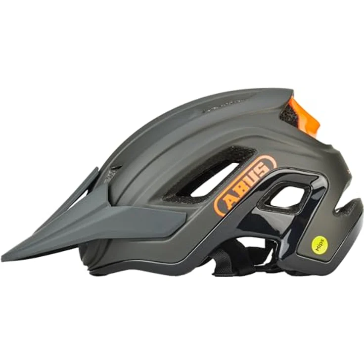 ABUS MTB-Helm Cliffhanger MIPS - Fahrradhelm für anspruchsvolle Trails - mit MIPS Aufprallschutz und großen Lüftungsöffnungen - für Damen und Herren - Dunkelgrün, Größe M – Bild 4