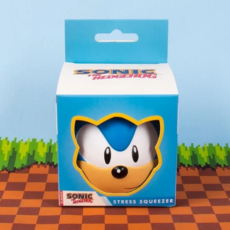 Sonic The Hedgehog Anti Stress Peg, Stressball in Taschenformat zur stressfreien Entspannung – Bild 2