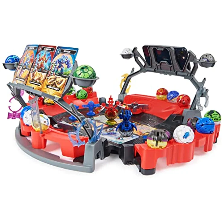 Bakugan 3.0 Battle Arena mit Special Attack Dragonoid, Spielfeld mit individuell zusammenstellbarer Actionfigur und Sammelkarten, für Kinder ab 6 Jahren – Bild 2