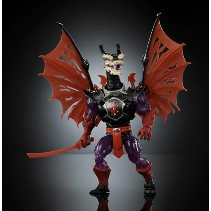 Mattel Masters of the Universe Turtles of Grayskull Mutated Ninjor Figur, 14 cm, detailreiche Actionfigur mit Zubehör – Bild 3
