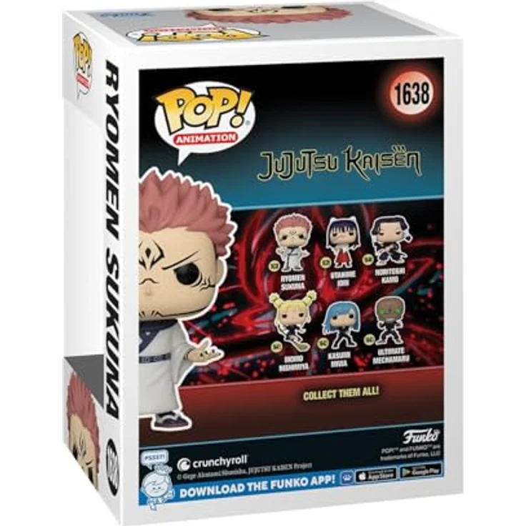 Funko Pop! Animation: JJK - Sukuna - Jujutsu Kaisen - Vinyl-Sammelfigur - 9,5 cm - Geschenkidee - Offizielle Handelswaren - Anime Fans - Modellfigur Für Sammler – Bild 3