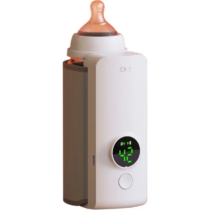 feinlux Babyflaschenwärmer, Flaschenwärmer mit Display, inkl. WEEE-Reg.-Nr. DE 13022155