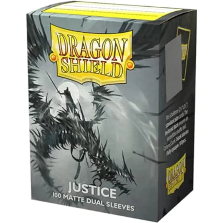 Arcane Tinmen ApS ART15061 Dragon Shield: Matte – Dual Justice (100) – Bild 1