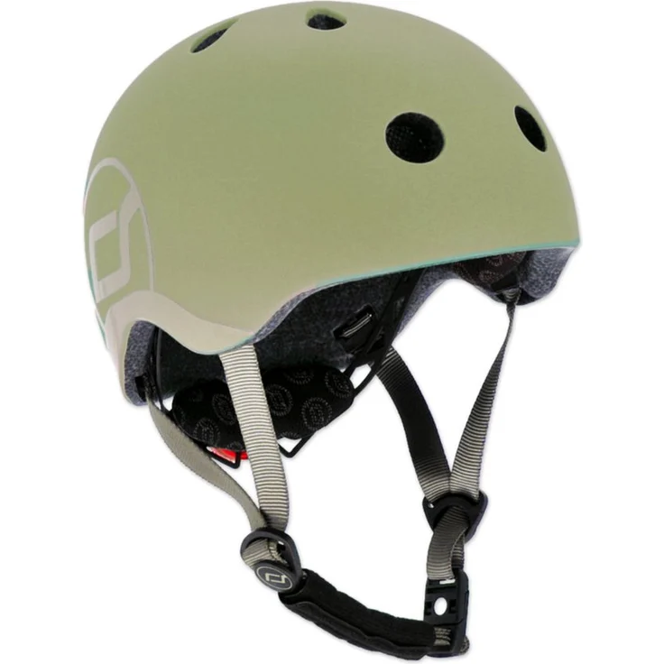 Scoot and Ride Kinderhelm Highwaykick Helmet XXS-S, Magnetische Verriegelung, Schlagabsorption, LED-Licht, Air-Mesh-Polsterung, weiche Kinnauflage, verschiedene Farben - Preisvergleich – Bild 1