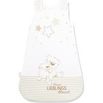 Herding Baby Best Baby-Schlafsack, Kleiner Lieblingsmensch Motiv, 70 cm, Seitlich umlaufender Reißverschluss und Druckknöpfe, Weiß