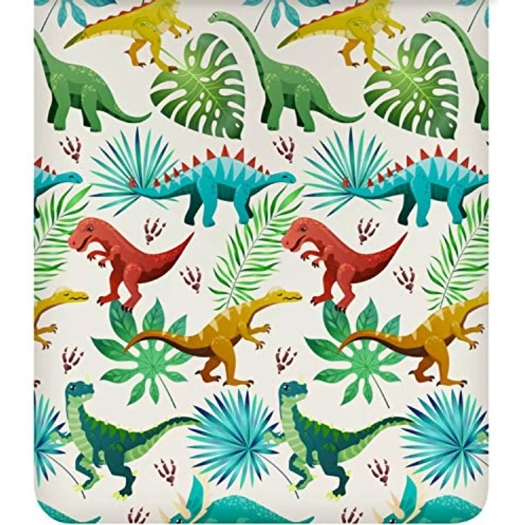 ESPiCO Bettwäsche Trendy Bedding Dinosaurierland Dino Saurier Knochen Schnabel Tiermotiv Reptilien Renforcé, 135x200 cm, Dino-Fans Kinderbettwäsche – Bild 3