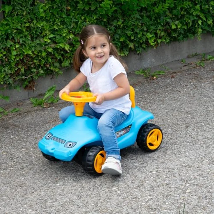 LEMODO Rutschauto, Rutscherfahrzeug mit Hupe und Überschlagschutz, geeignet für Kinder ab 3 Jahren, drinnen und draußen nutzbar (blau) – Bild 3