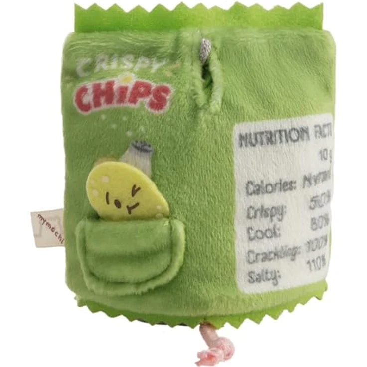 NICI Kuscheltier Maus Nibbli 8cm mit Chip, Austauschbarem Kostüm und moodie Kartoffelchip - 63381 – Bild 3