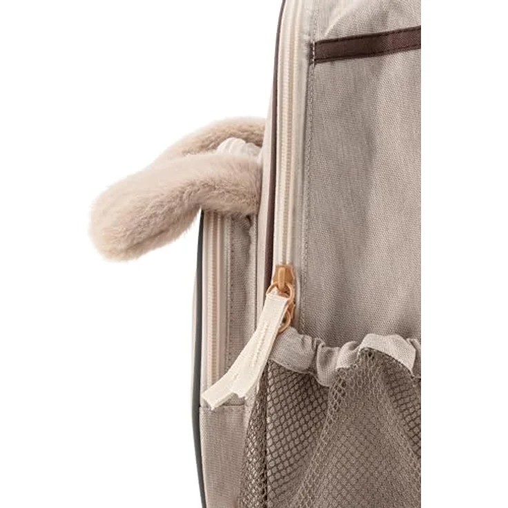 Sterntaler Rucksack Hund Lucky, Kindergartentasche aus wasserabweisendem Polyester mit Kühlfunktion, beige, verstellbaren Gurten und integrierter Adresskarte – Bild 6