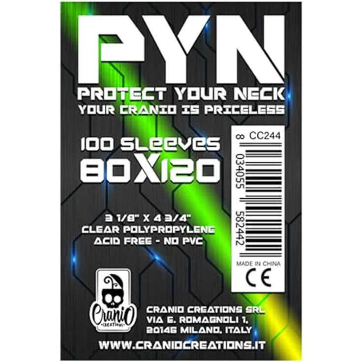 Cranio Creations Cc244 Pyn 100 Sleeves 80X120 – Bild 2