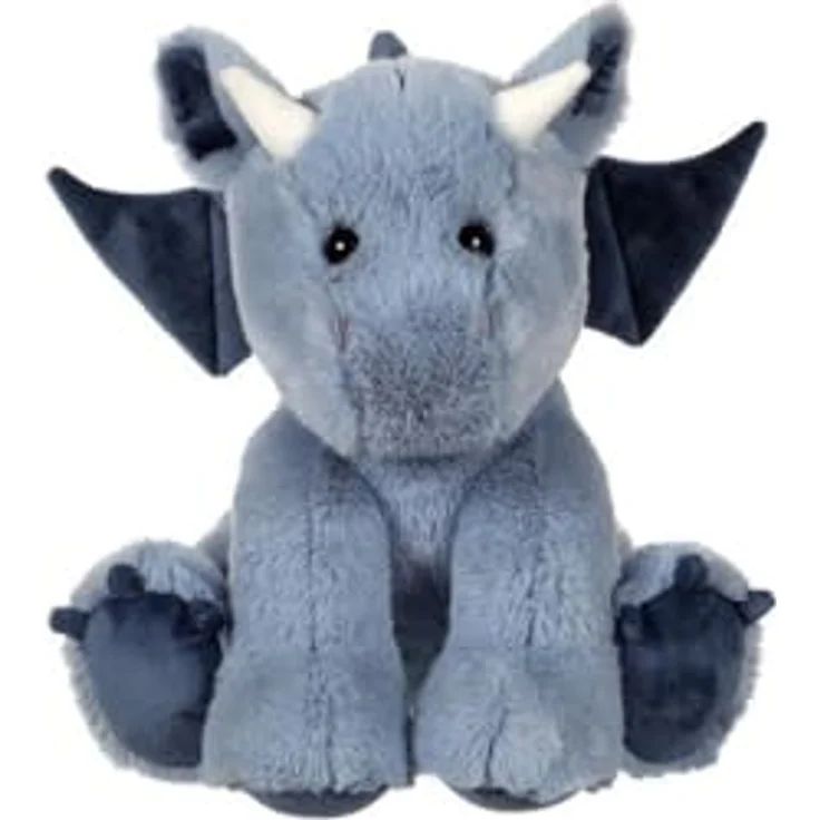 GIPSY Gispy-Dragon Floppy, 30 cm blauer Plüschdrache für Kinder, selbststehend, in 3 Farben erhältlich – Bild 4