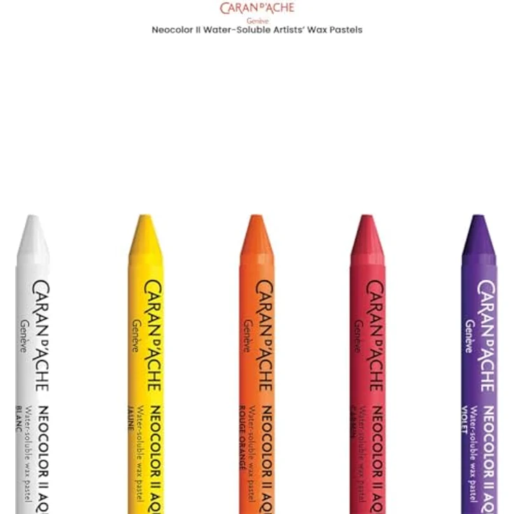 Caran d'Ache 7500330 Buntstifte, Wasservermalbar, 30er Set in Pastellfarben – Bild 3