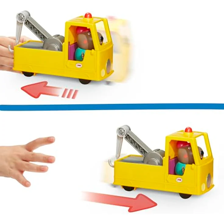Hasbro Peppa Pig Opa Kläffs Abschleppwagen, Spielzeug-LKW mit Fahrerfigur und beweglichem Abschlepphaken, geeignet für Kinder ab 3 Jahren – Bild 3