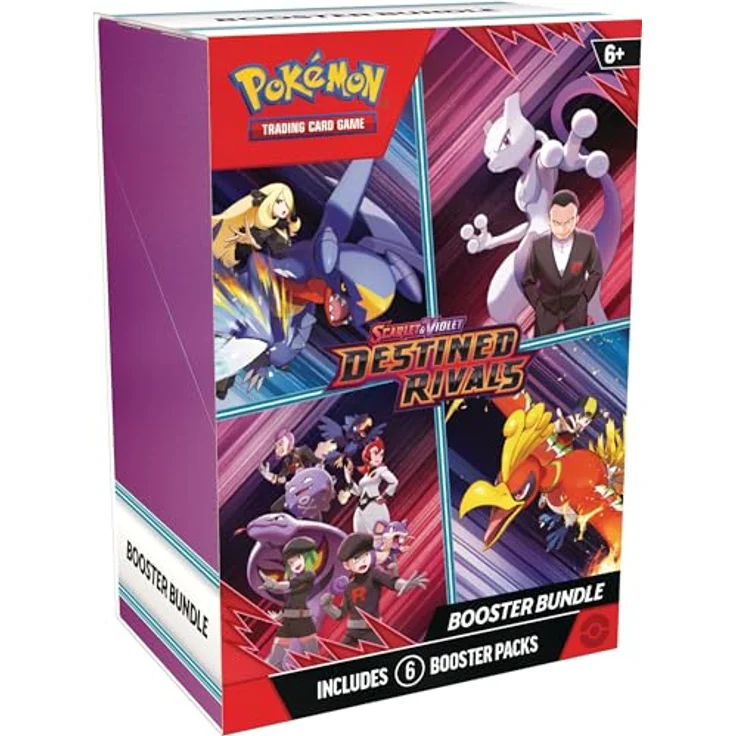 The Pokemon Company Pokemon Destined Rivals Booster Bundle, TCG Booster Box, Scarlet & Violet SV10, Englisch – Bild 1