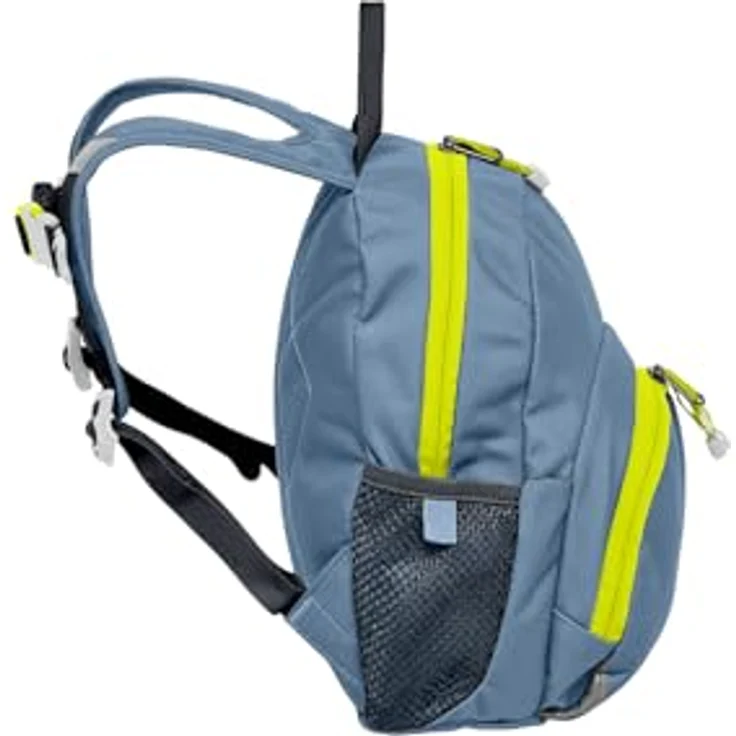 Jack Wolfskin Buttercup Kinderrucksack, 28 cm, blauer Kindergartenrucksack aus 100% Polyester, 22 x 18 x 28 cm – Bild 4