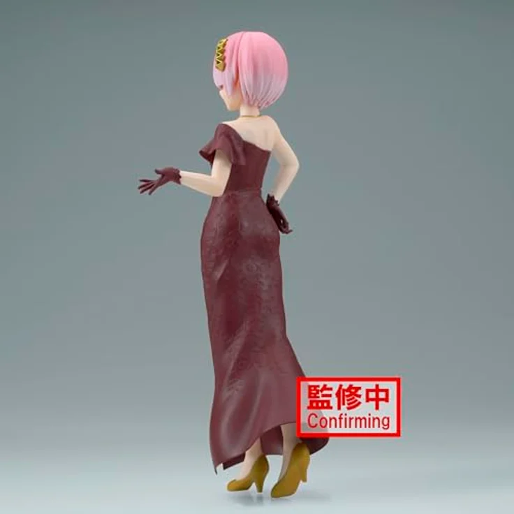 Banpresto Ram Glitter & Glamours, 23 cm Sammelfigur aus Re:Zero - Starting Life In Another World, Mehrfarbig BP88940P – Bild 5