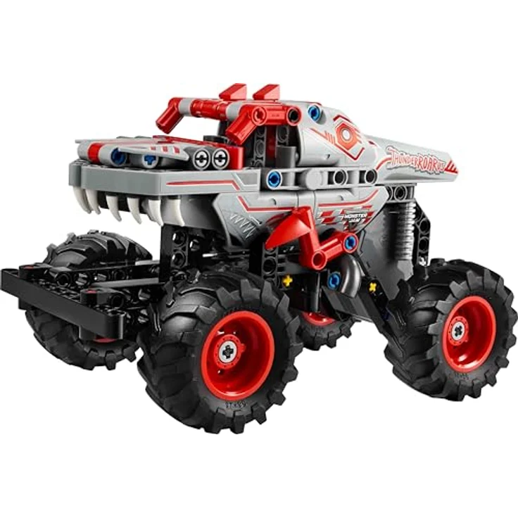 LEGO Technic 42200 Monster Jam™ ThunderROARus™, Spielzeug-Monstertruck mit Rückziehmotor, Mehrfarbig, 232 Teile – Bild 2