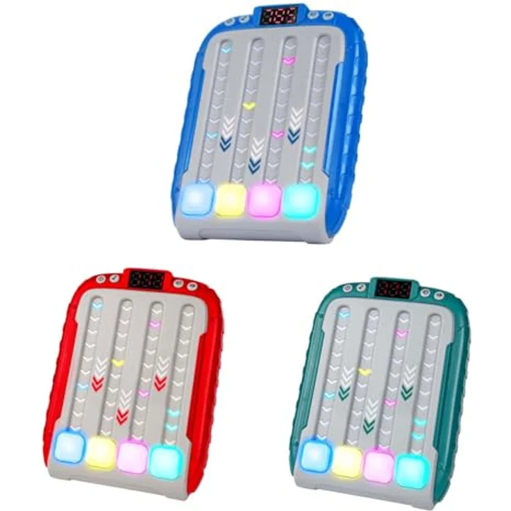 Toi-Toys elektronisches Spiel Rhythmusheld mit Licht und Sound, für Kinder ab 3 Jahren, batteriebetrieben (3 AA Batterien nicht enthalten) – Bild 2