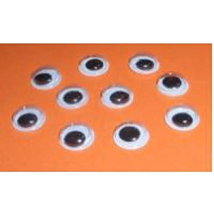 Wackelaugen, rund, 4 mm, 10 Stk.,