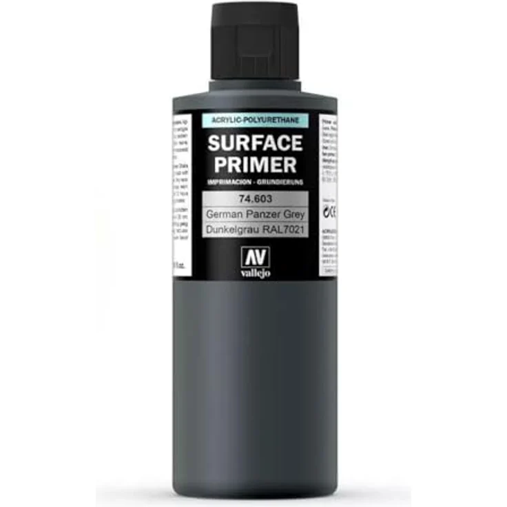 Vallejo Primer German Panzer Grey RAL 7021 200m 74. 603 – Bild 2