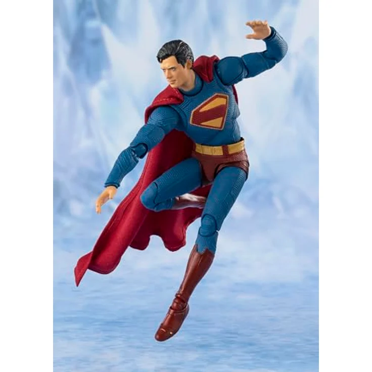 Bandai Superman 2025 S.H.Figuarts Actionfigur, 16 cm, inkl. Zubehör in Fensterbox – Bild 9