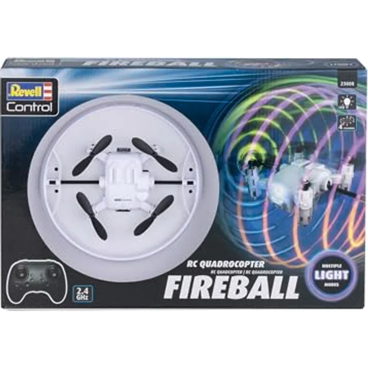 Revell RC Quadkopter Fireball, mit beleuchtetem Rotationskäfig, 6-Achsen-Stabilisierung und Headless-Modus – Bild 2