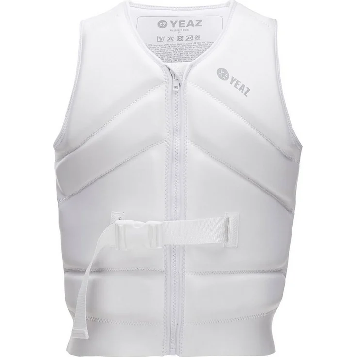 YEAZ Schwimmweste NEOVEST PRO neoprenweste mit gurt, Hochwertige Neopren Weste mit 50 Newton Auftrieb, sportliches Design