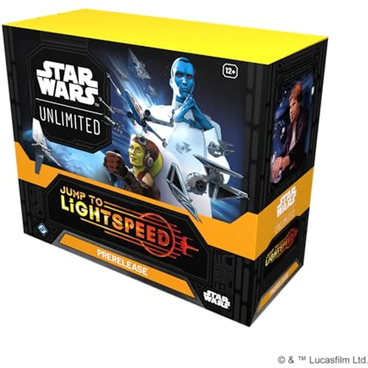 Fantasy Flight Games Star Wars: Unbegrenzter Sprung zur Lichtgeschwindigkeit (Prerelease Box), Sammelkarten-Set mit 6 Booster-Packs – Bild 2