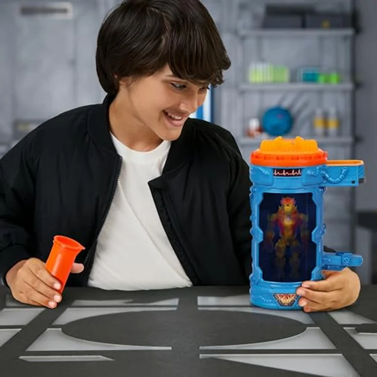 MRBEAST LAB Hyper Fusion Mutators Fire Panther, Sammelfigur mit 20+ beweglichen Gelenken, Experiment mit Mutationsflüssigkeit – Bild 4