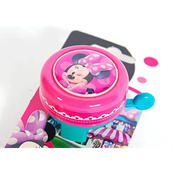 Kubbinga Kinder Disney Minnie Fahrradklingel, Mehrfarbig, Einheitsgröße – Bild 2