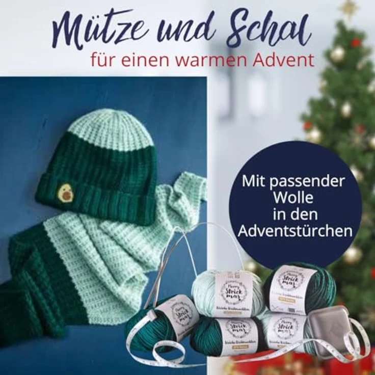 Frech Merry Strickmas Adventskalender - Mit 200 g Garn, Rundstricknadeln und vielen Überraschungen – Bild 8