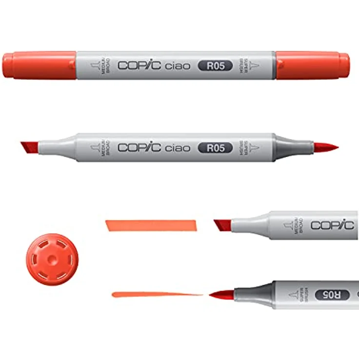 COPIC Ciao Manga "Einsteiger-Set", 36er Set im Acryl-Display, Twin Marker in 36 Farbtönen mit mittelbreiter und Brush-Spitze, von Copic – Bild 2